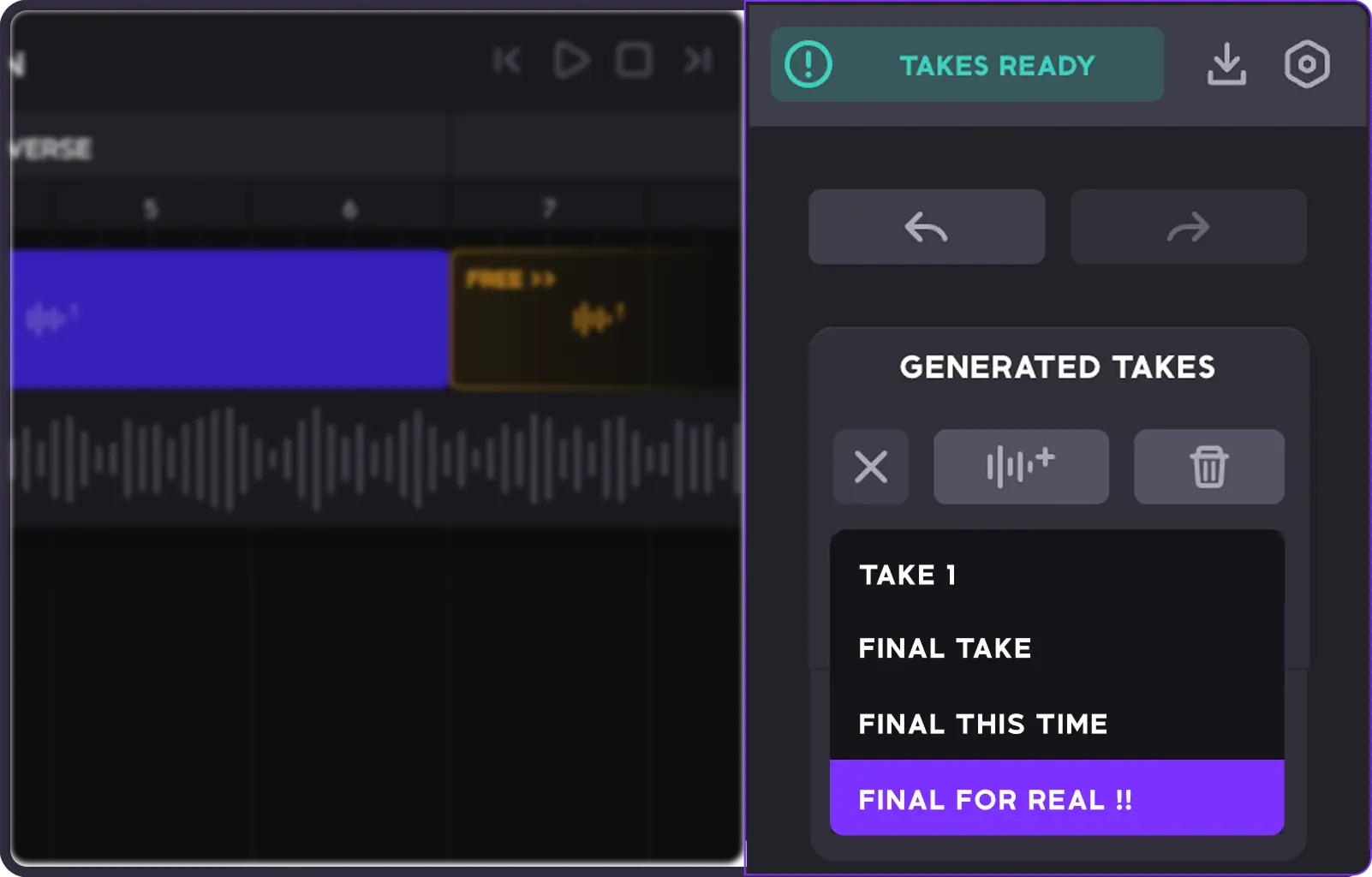 Let AI Artists Freestyle on Your Tracks
